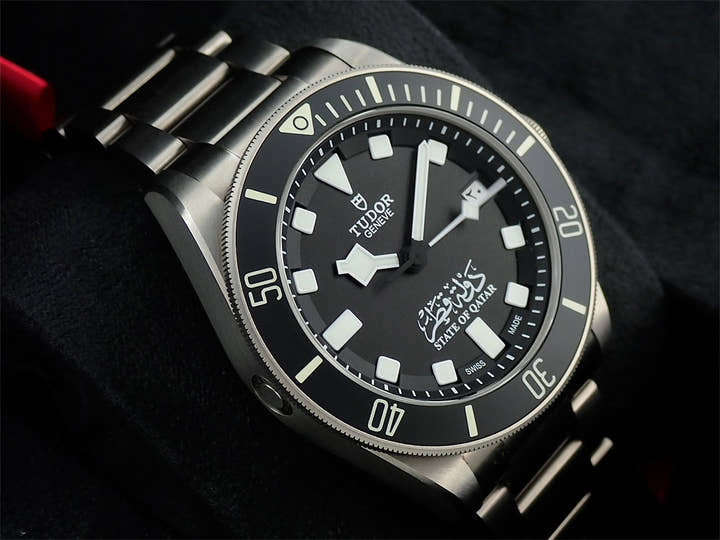 チューダー(チュードル) ペラゴス Ref.25600TN ブラック文字盤 極美品 CLM16404