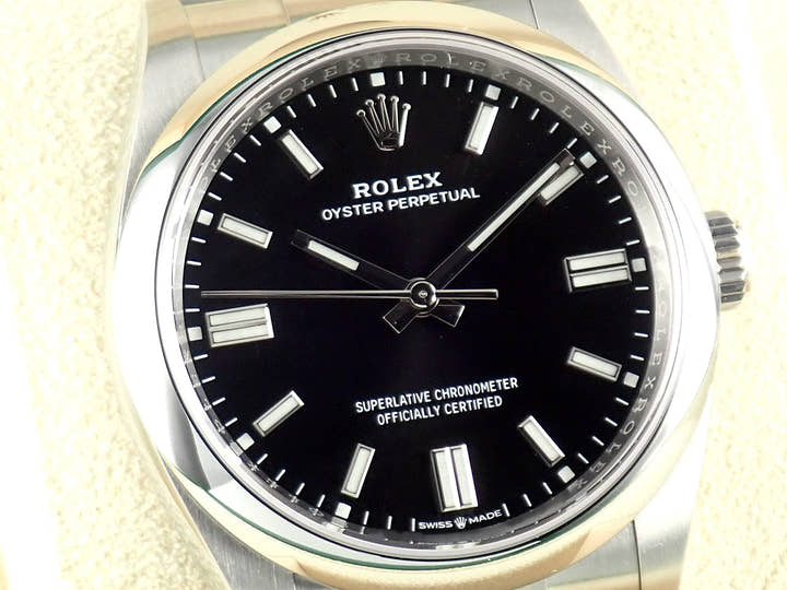 ロレックス オイスターパーペチュアル Ref.126000 ブラックバー文字盤 中古 oyster-perpetual-94