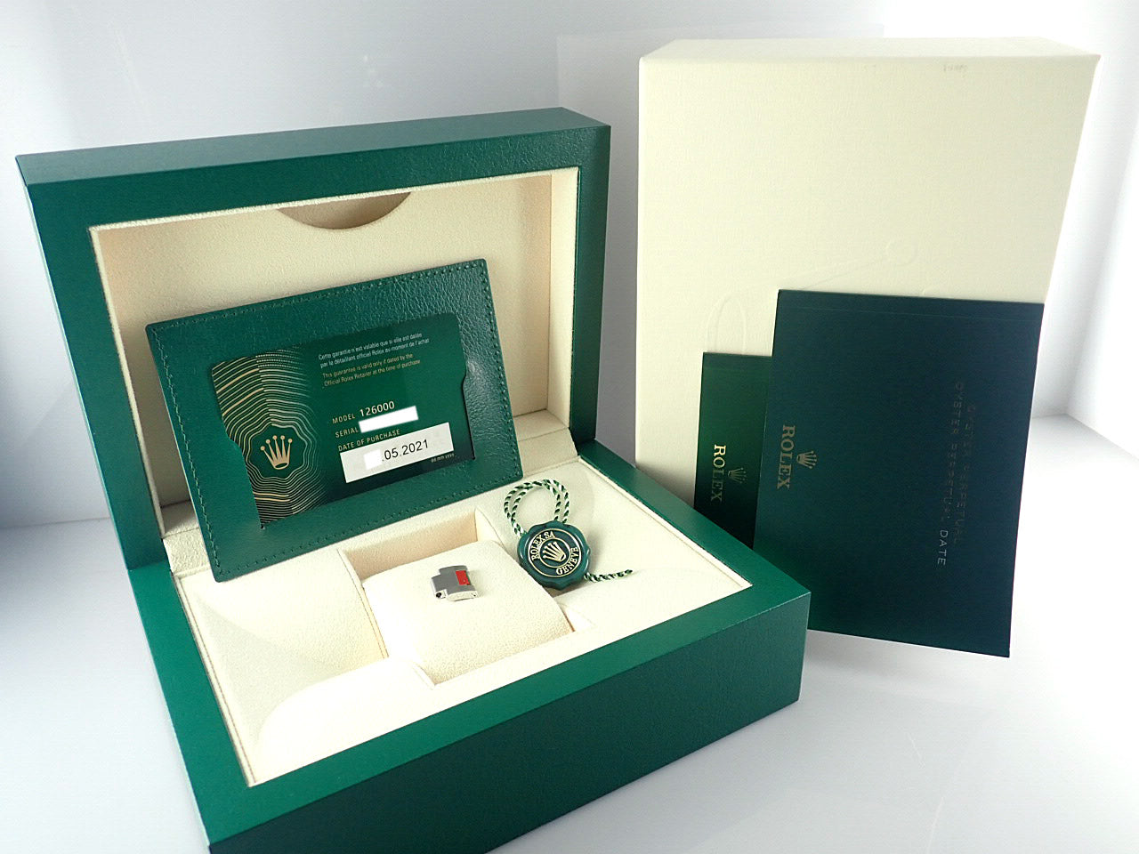 Rolex New Oyster Perpetual 36 Black Bar Dial &lt;New warranty, box, etc.&gt;