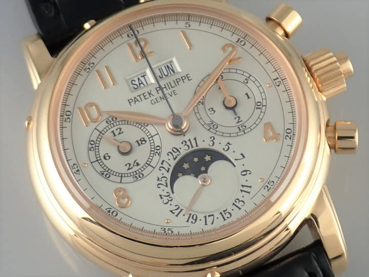 パテックフィリップ パーペチュアルカレンダー Ref.5004R オパーリンシルバー文字盤 中古 perpetual-calendar-15