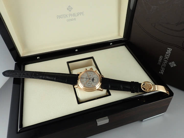 パテックフィリップ パーペチュアルカレンダー Ref.5004R オパーリンシルバー文字盤 中古 perpetual-calendar-15