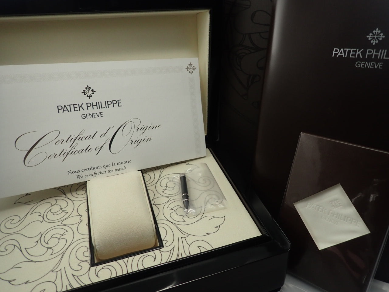 Patek Philippe Perpetual Calendar Retrograde &lt;Warranty Box and Others&gt;