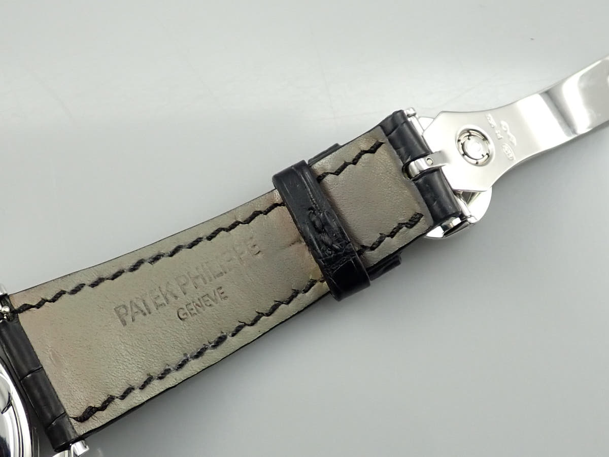 パテックフィリップ パーペチュアルカレンダー レトログラード Ref.5496P-001 シルバー文字盤 中古 K28LZ044