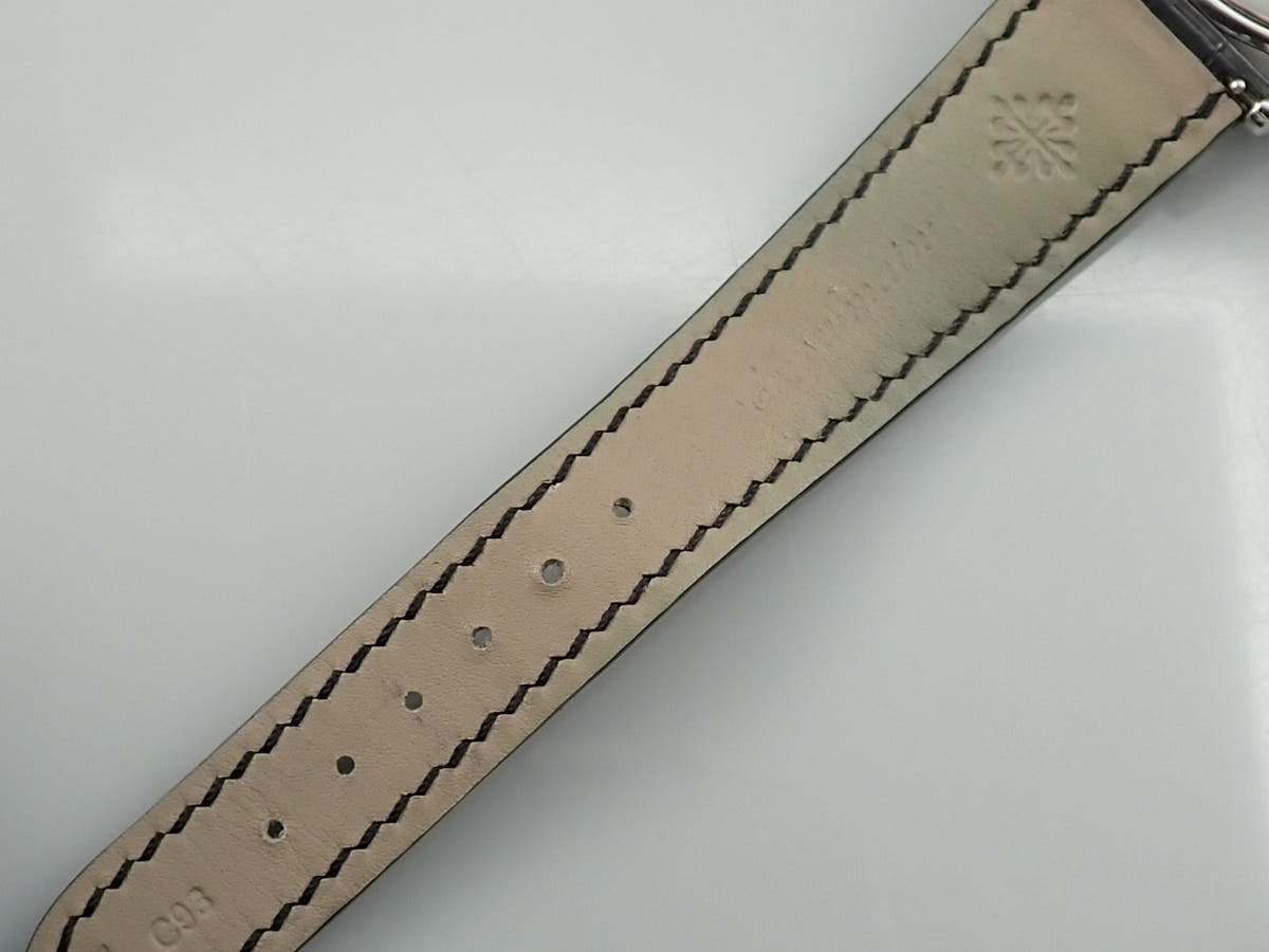パテックフィリップ パーペチュアルカレンダー レトログラード Ref.5496P-001 シルバー文字盤 中古 K28LZ044