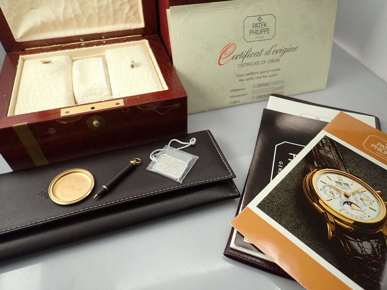 Patek Philippe Perpetual Calendar Chronograph &lt;Warranty Box and Others&gt;