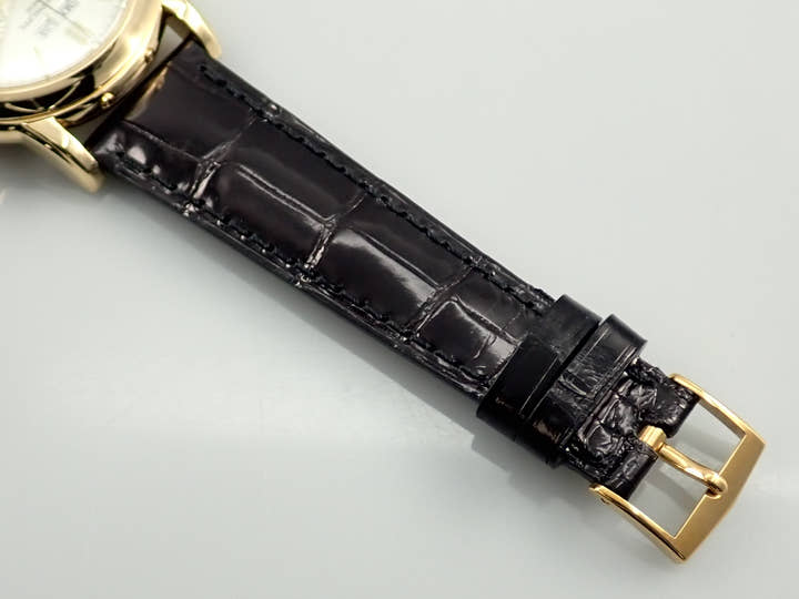 パテックフィリップ パーペチュアルカレンダー クロノグラフ Ref.3970EJ-051 イエローゴールド シルバー文字盤
