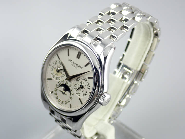 パテックフィリップ パーペチュアルカレンダー Ref.5136/1G-001 ホワイト文字盤 中古 perpetual-calendar-18