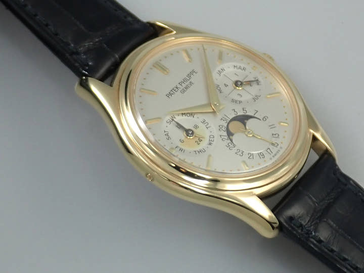 パテックフィリップ パーペチュアルカレンダー Ref.3940J-014 イエローゴールド シルバー文字盤