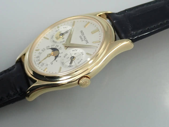 パテックフィリップ パーペチュアルカレンダー Ref.3940J-014 イエローゴールド シルバー文字盤