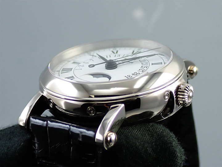 パテックフィリップ パーペチュアルカレンダー レトログラード Ref.5059G-001 ホワイトゴールド ホワイト文字盤