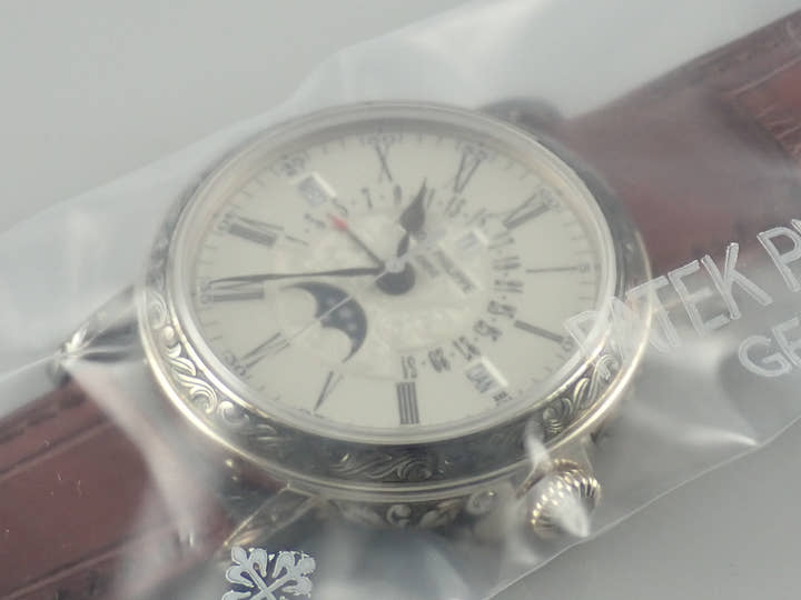 パテックフィリップ パーペチュアルカレンダー レトログラード Ref.5160G-001 ホワイトゴールド シルバー文字盤