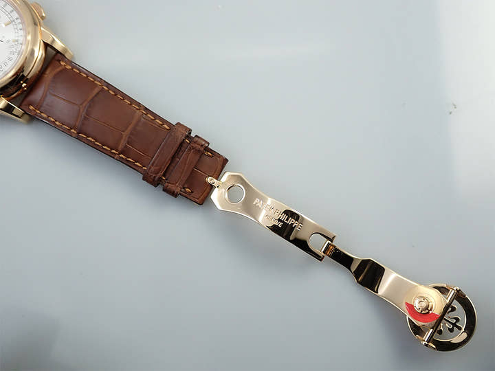 パテックフィリップ パーペチュアルカレンダー クロノグラフ Ref.5970R-001 ローズゴールド シルバー文字盤
