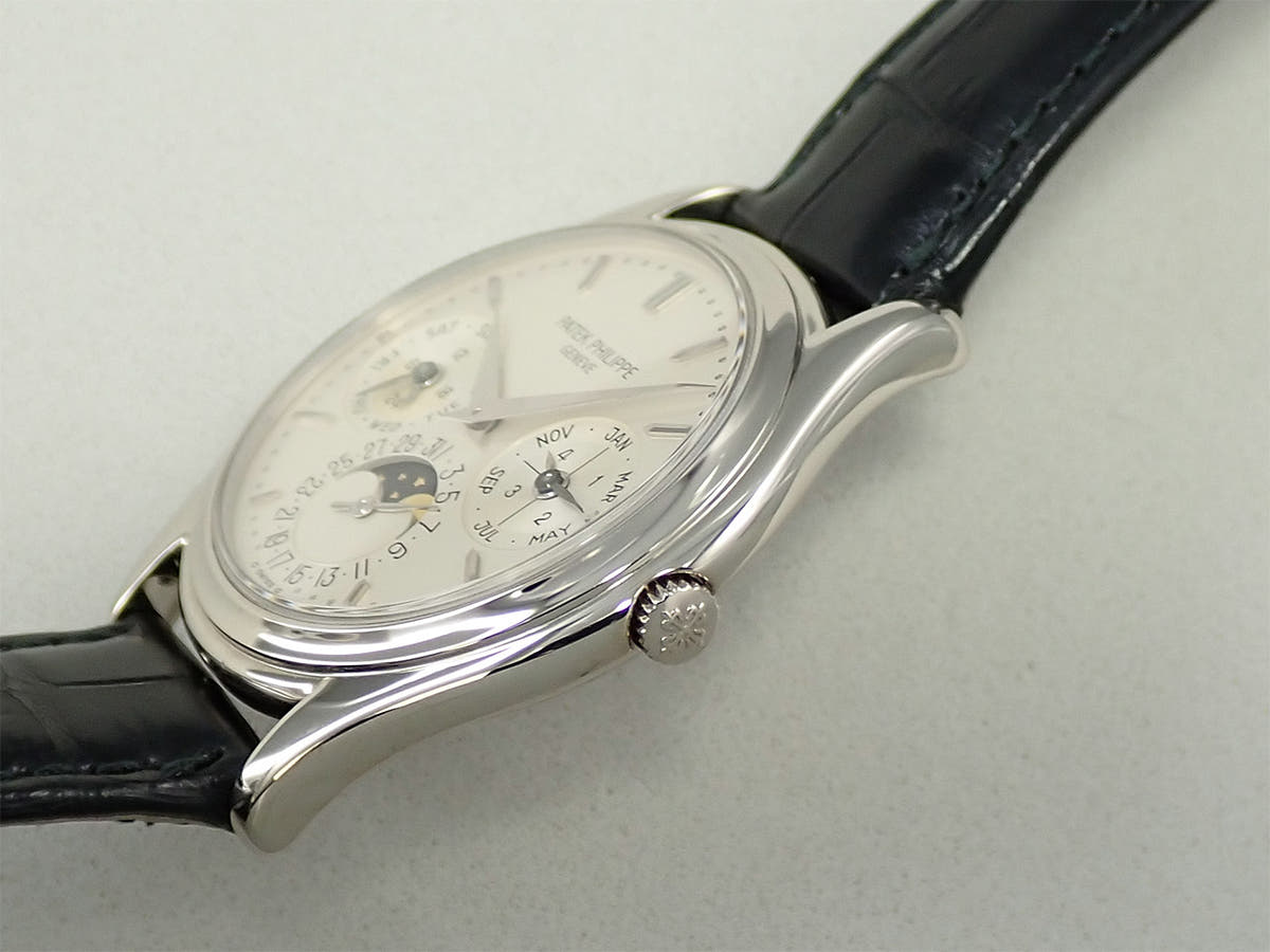 パテックフィリップ パーペチュアルカレンダー Ref.3940G-001 シルバー文字盤 中古 5A7H40XX