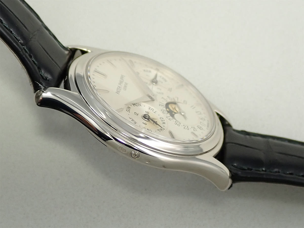 パテックフィリップ パーペチュアルカレンダー Ref.3940G-001 シルバー文字盤 中古 5A7H40XX
