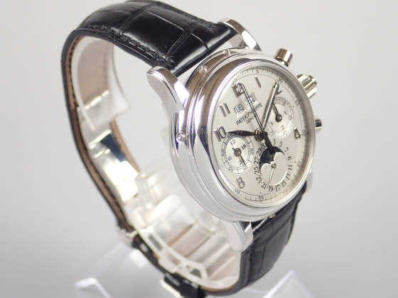 パテックフィリップ パーペチュアルカレンダー Ref.5004P シルバー文字盤 中古 perpetual-calendar-2