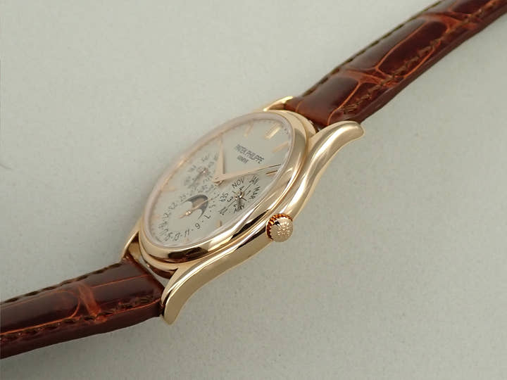 パテックフィリップ パーペチュアルカレンダー Ref.5140R-011 ローズゴールド シルバー文字盤