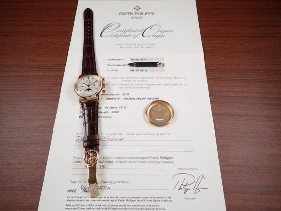 パテックフィリップ パーペチュアルカレンダー Ref.3970EJ シルバー文字盤 中古 perpetual-calendar-3