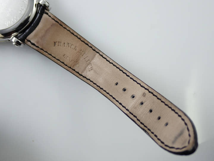 フランクミュラー レトログラード パーペチュアルカレンダー Ref.7000 QP A シルバー文字盤 美品 7RTYC8K6