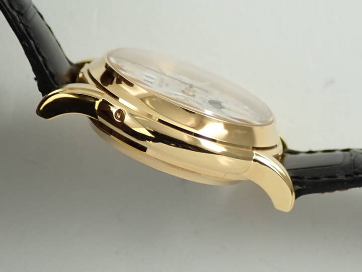 パテックフィリップ パーペチュアルカレンダー クロノグラフ Ref.3970EJ-014 イエローゴールド シルバー文字盤