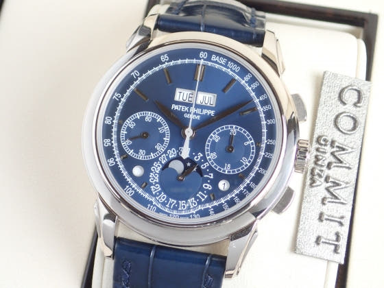パテックフィリップ パーペチュアルカレンダー Ref.5270G ブルーソレイユ文字盤 中古 perpetual-calendar-4