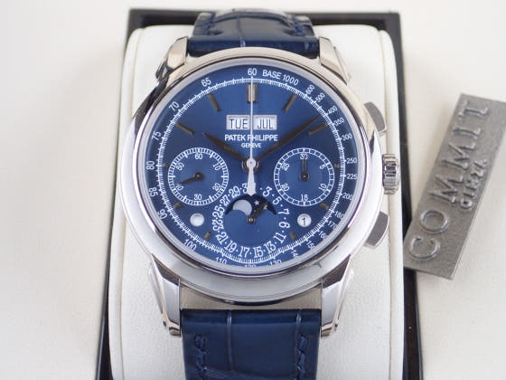 パテックフィリップ パーペチュアルカレンダー Ref.5270G ブルーソレイユ文字盤 中古 perpetual-calendar-4