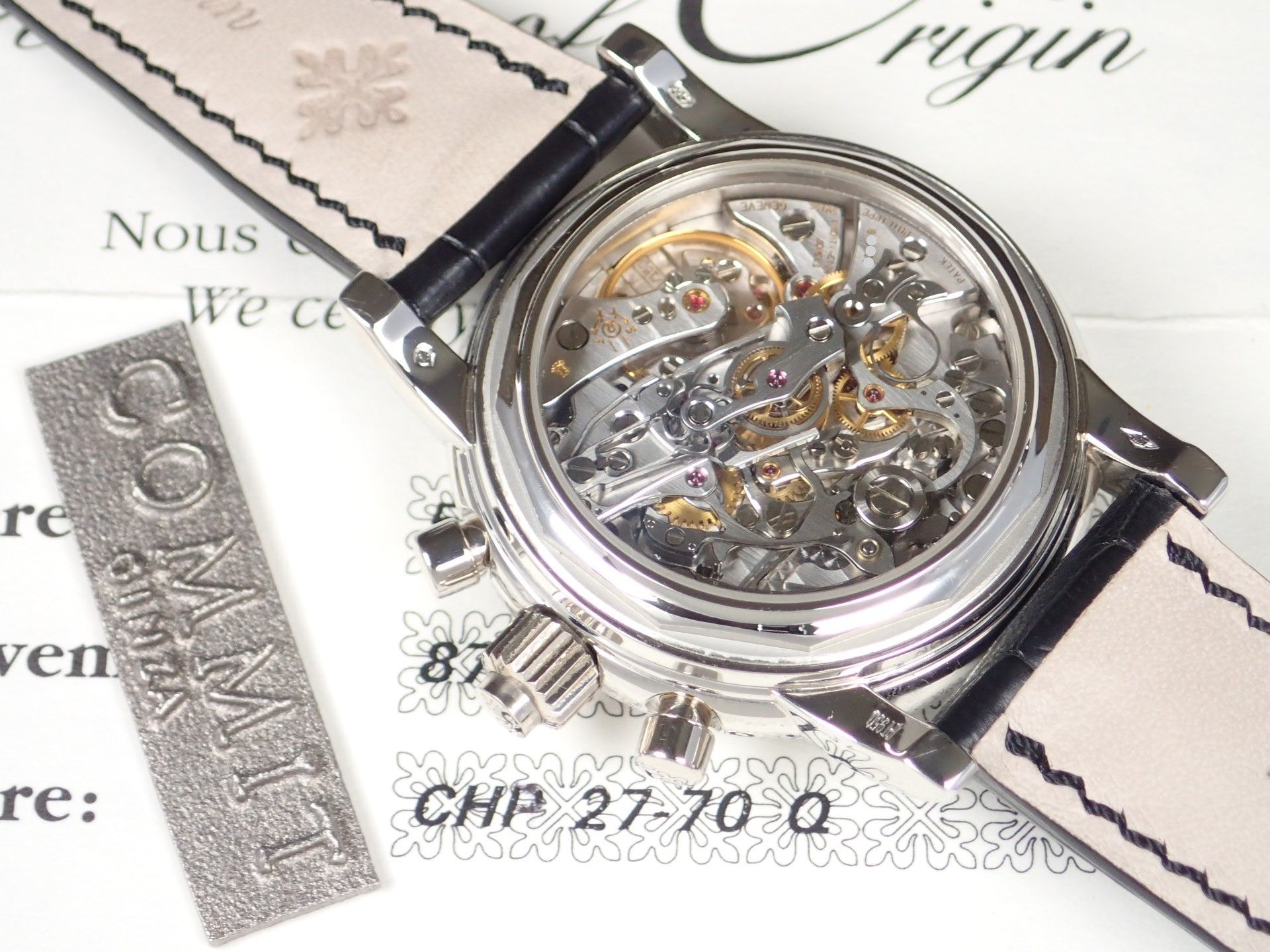 Patek Philippe Perpetual Calendar Chronosplit Ref.5004P