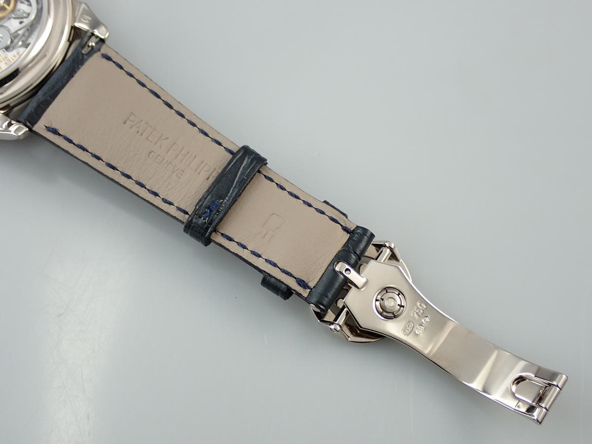 パテックフィリップ パーペチュアルカレンダー クロノグラフ Ref.5270G-014 ブルー文字盤 未使用 92RH06C1