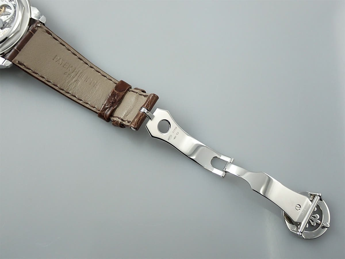 パテックフィリップ パーペチュアルカレンダー クロノグラフ Ref.5270P-001 ゴールデンオパーリン文字盤 美品 1FFALLYT