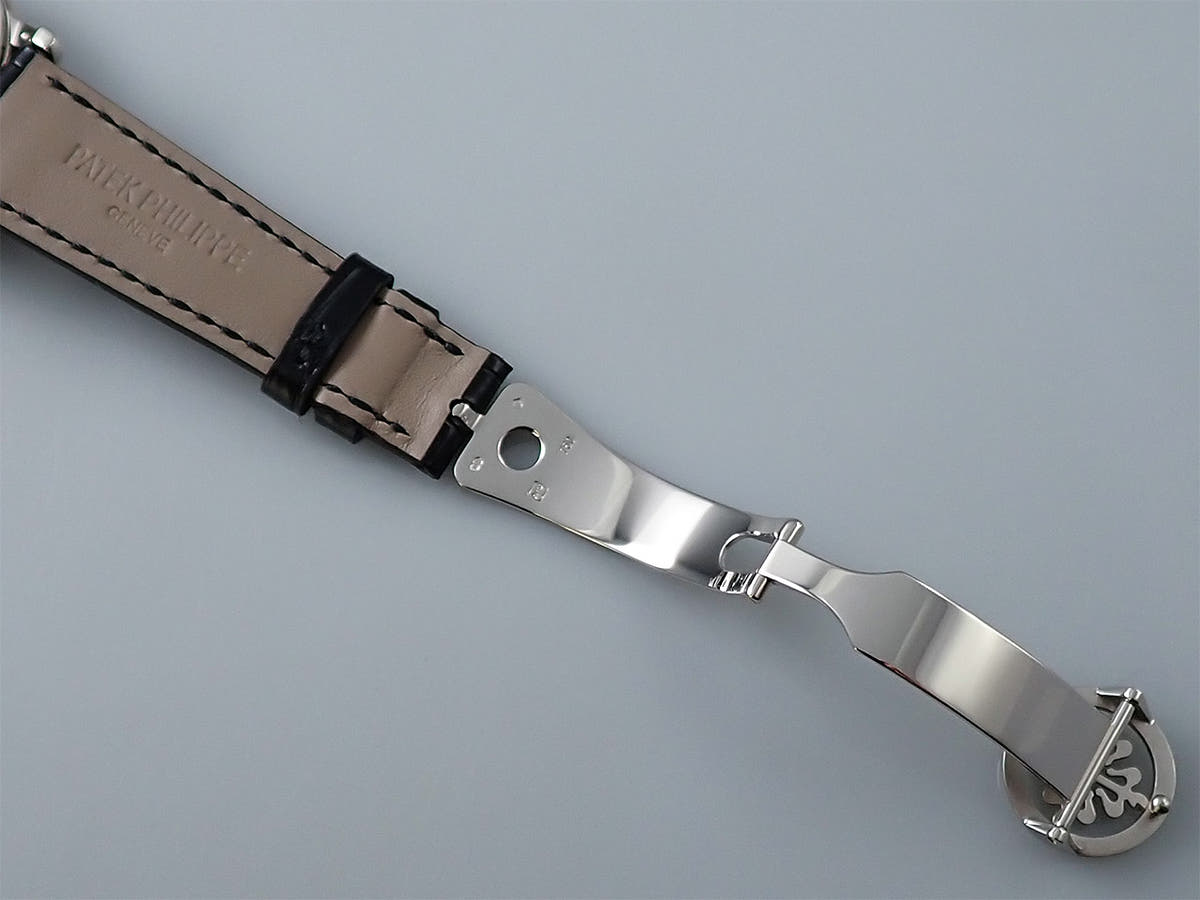 パテックフィリップ パーペチュアルカレンダー クロノグラフ Ref.3970EG-016 シルバー文字盤 美品 P4MC9X59