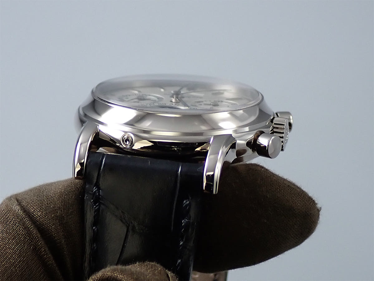 パテックフィリップ パーペチュアルカレンダー クロノグラフ Ref.3970EG-016 シルバー文字盤 美品 P4MC9X59