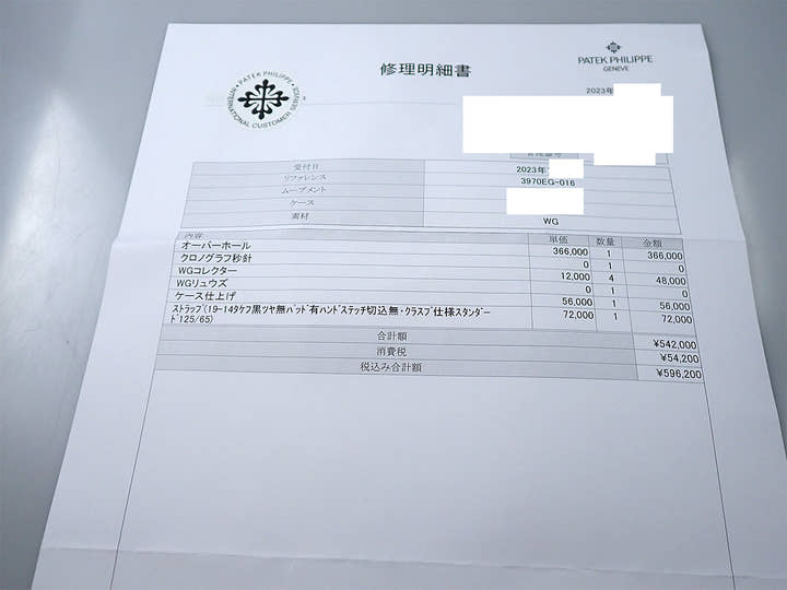 パテックフィリップ パーペチュアルカレンダー クロノグラフ Ref.3970EG-016 ホワイトゴールド シルバー文字盤