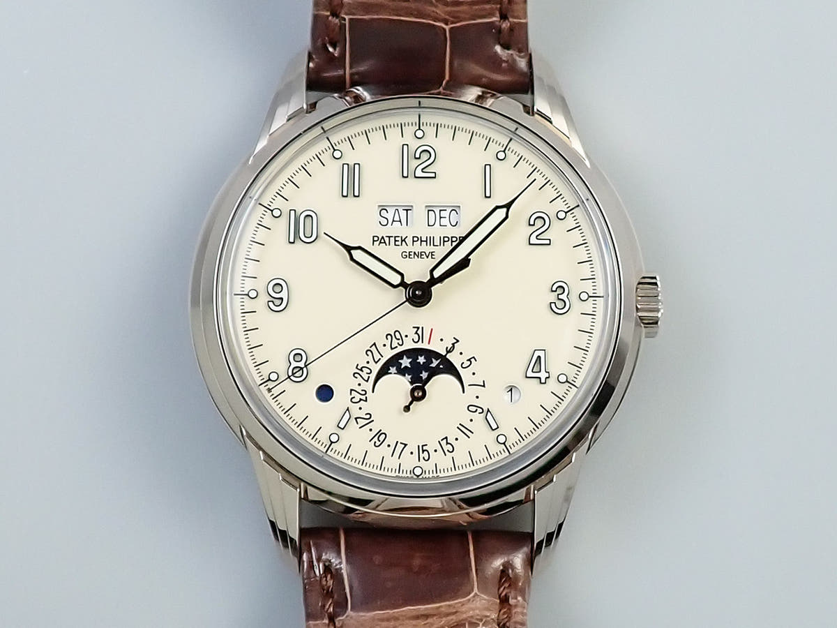 パテックフィリップ パーペチュアルカレンダー Ref.5320G-001 アイボリー文字盤 中古 9R015TJ5
