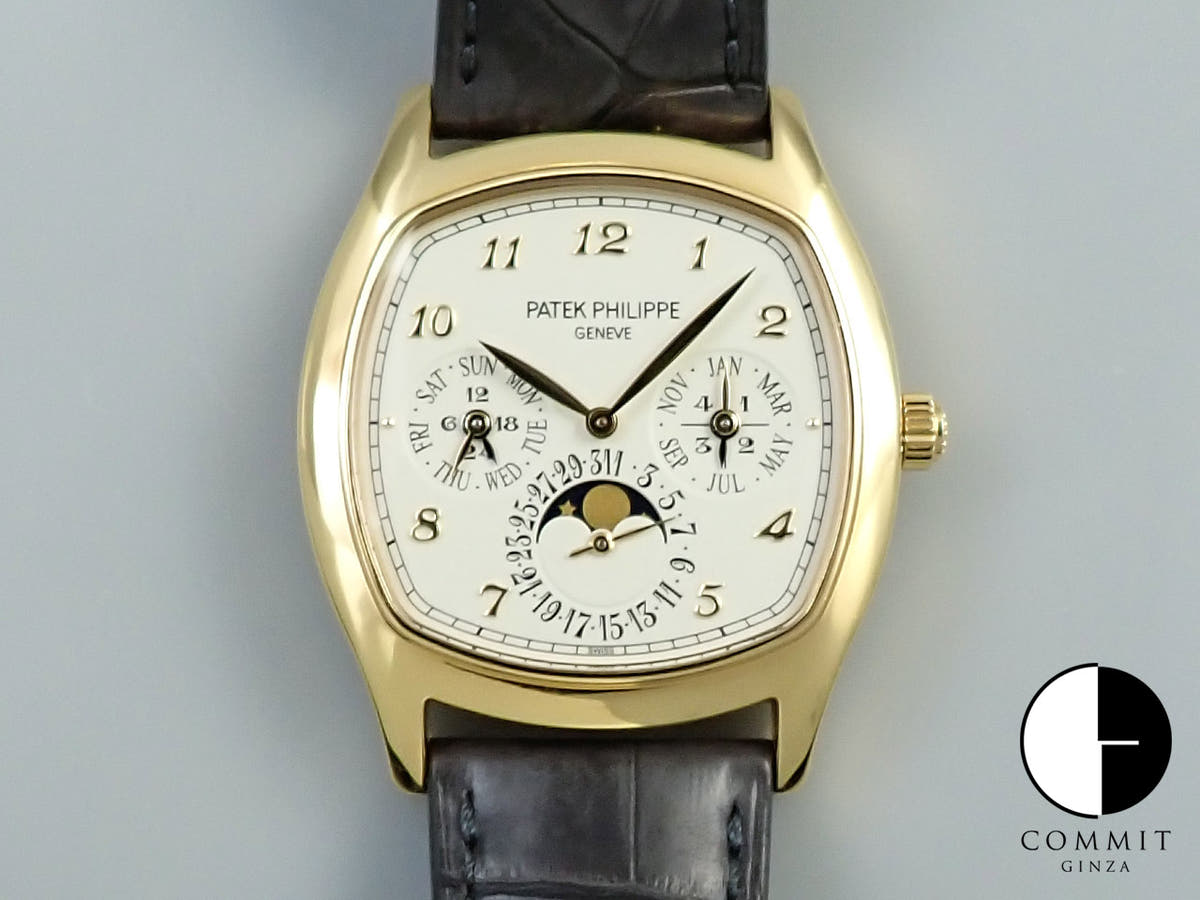パテックフィリップ パーペチュアルカレンダー Ref.5940J-001 シルバー文字盤 中古 59L9RV6P
