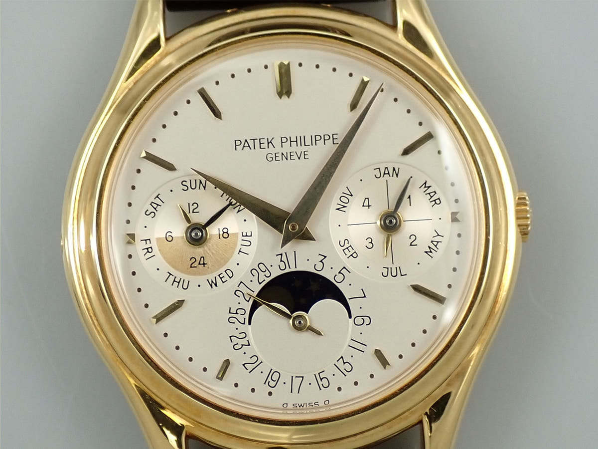 パテックフィリップ パーペチュアルカレンダー Ref.3940J-014 シルバー文字盤 中古 F4FCJXF4
