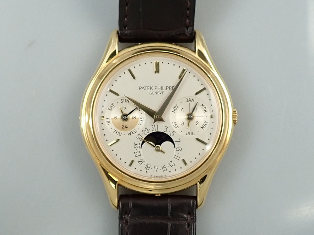パテックフィリップ パーペチュアルカレンダー Ref.3940J-014 シルバー文字盤 中古 F4FCJXF4