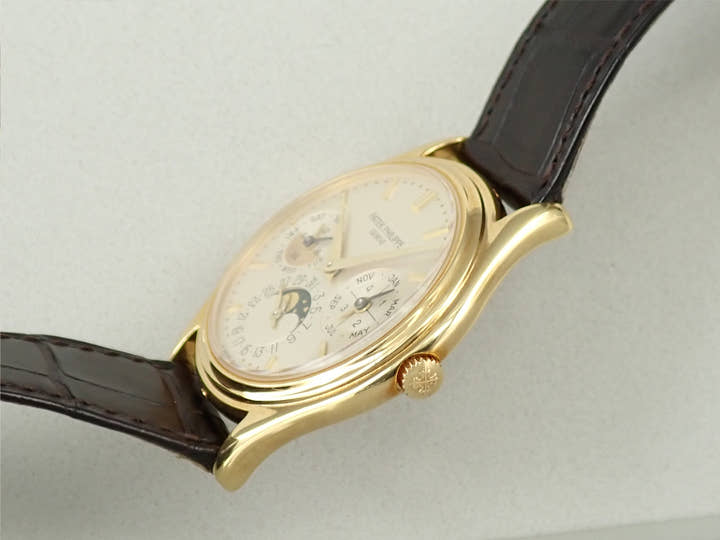 パテックフィリップ パーペチュアルカレンダー Ref.3940J-014 イエローゴールド シルバー文字盤