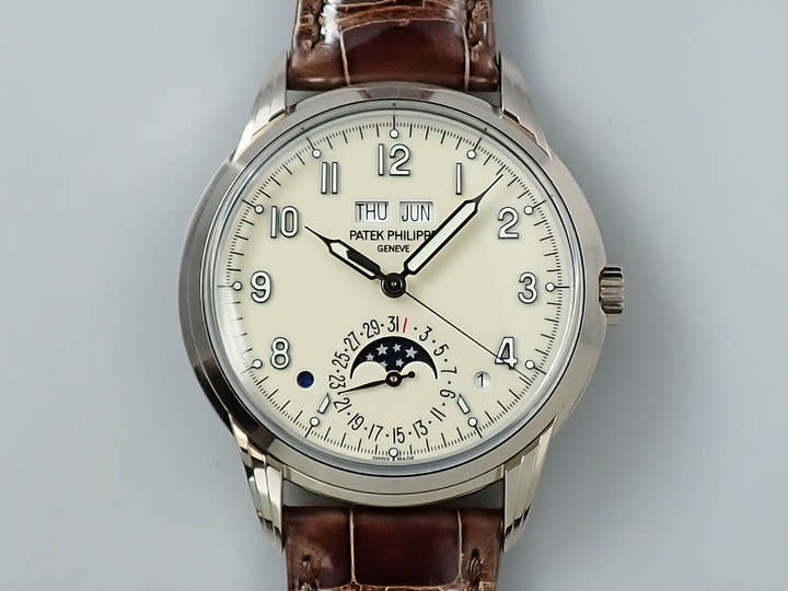 パテックフィリップ パーペチュアルカレンダー Ref.5320G-001 ホワイトゴールド アイボリー文字盤