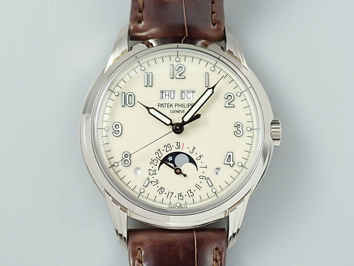 パテックフィリップ パーペチュアルカレンダー Ref.5320G-001 ホワイトゴールド アイボリー文字盤