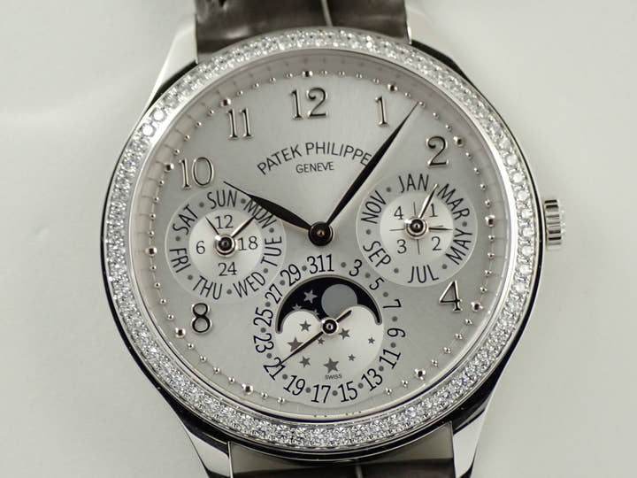 パテックフィリップ パーペチュアルカレンダー Ref.7140G-001 ホワイトゴールド シルバー・ソレイユ文字盤