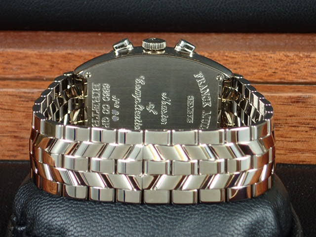 フランクミュラー パーペチュアルカレンダー Ref.6850CCQPB シルバーギョウシェ文字盤 中古 perpetual-calender