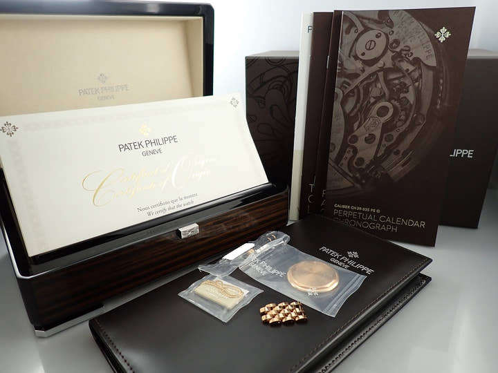 Patek Philippe Perpetual Calendar Chronograph &lt;Warranty, Box, etc.&gt;