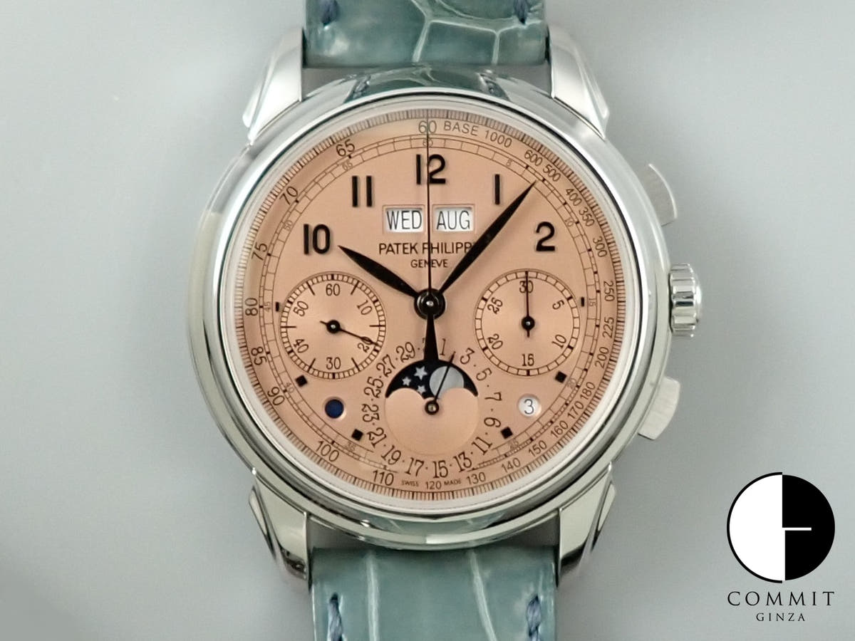 パテックフィリップ パーペチュアルカレンダー クロノグラフ Ref.5270P-001 プラチナ ゴールデンオパーリン文字盤