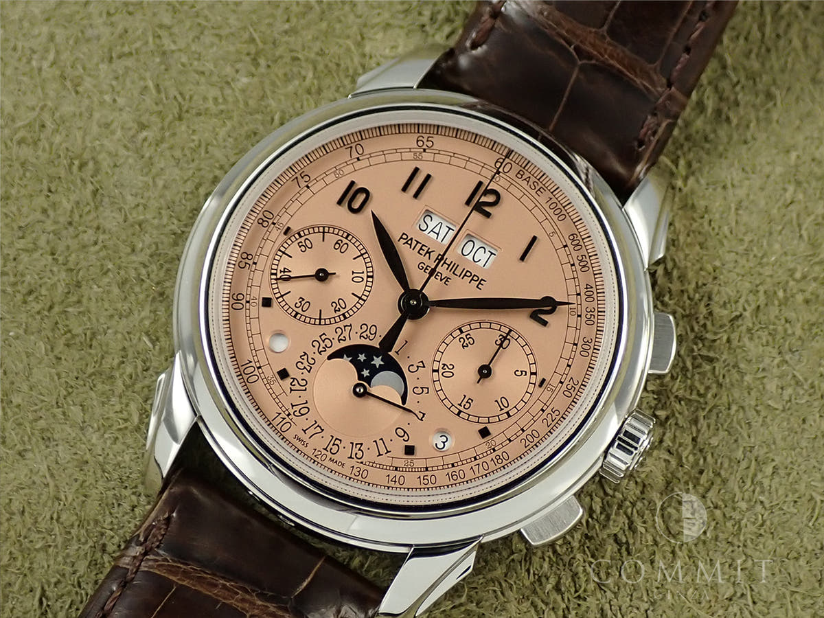 パテックフィリップ パーペチュアルカレンダー クロノグラフ Ref.5270P-001 ゴールデンオパーリン文字盤 中古 4VTAWPUS