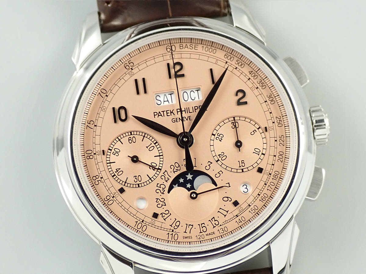 パテックフィリップ パーペチュアルカレンダー クロノグラフ Ref.5270P-001 ゴールデンオパーリン文字盤 中古 4VTAWPUS