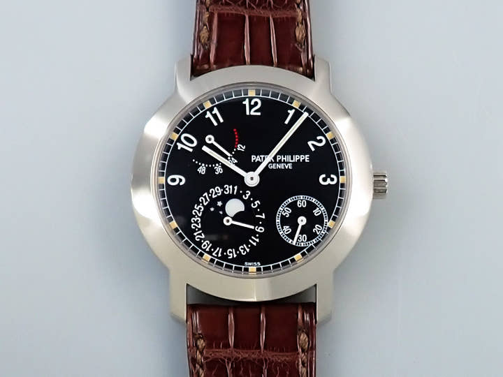 パテックフィリップ プチコンプリケーション Ref.5055G-001 ホワイトゴールド ブラック文字盤