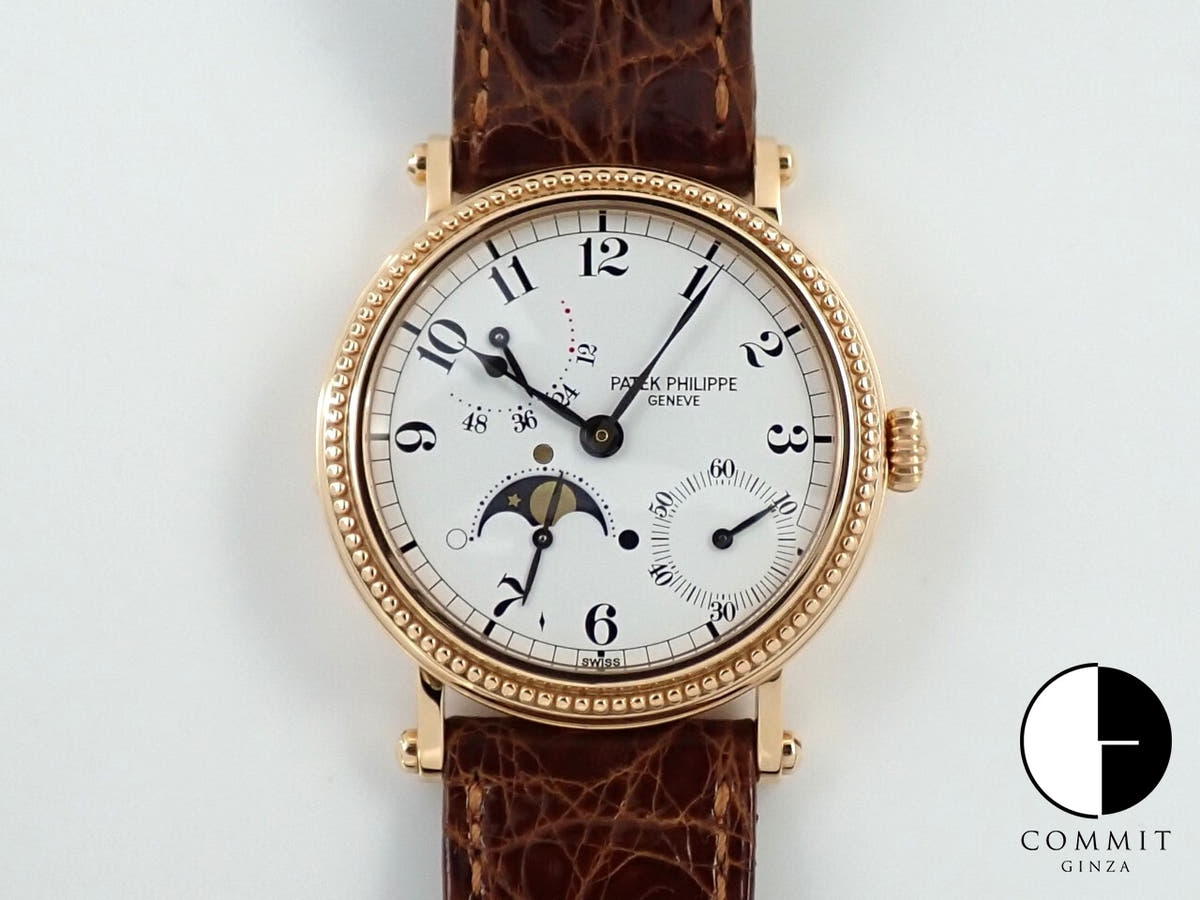 Patek Philippe Calatrava Petite Complication Ref. 5015R-001 Rose Gold White Dial