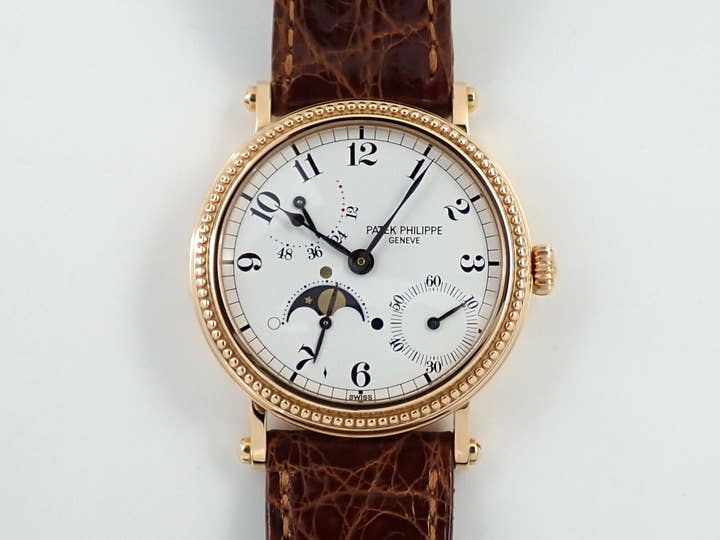 Patek Philippe Calatrava Petite Complication Ref. 5015R-001 Rose Gold White Dial
