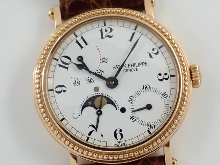 Patek Philippe Calatrava Petite Complication Ref. 5015R-001 Rose Gold White Dial