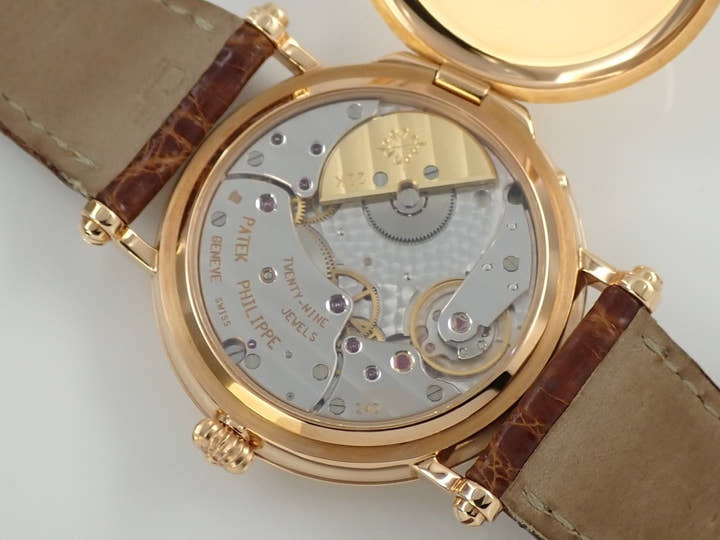 Patek Philippe Calatrava Petite Complication Ref. 5015R-001 Rose Gold White Dial
