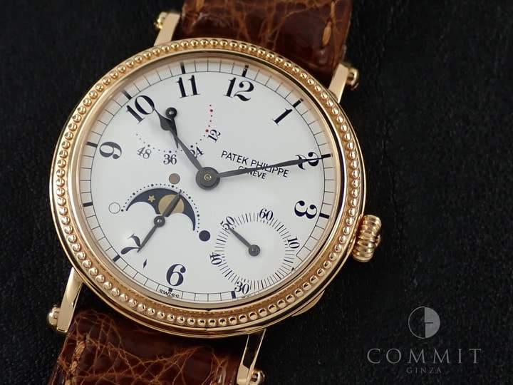 Patek Philippe Calatrava Petite Complication Ref. 5015R-001 Rose Gold White Dial